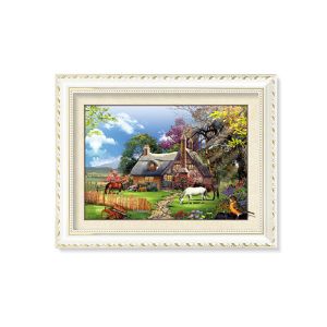Buy cheap PS / MDF Frame Nature Scenery 5D Pictures / Lenticular Poster Printing from wholesalers