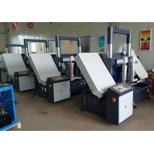 Buy cheap 3kw Double Column Cut Alloy Steel Metal Cutting Bandsaw Machine from wholesalers