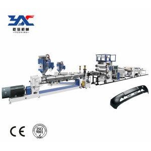 Buy cheap Car Bumper Plastic Sheet Making Machine product