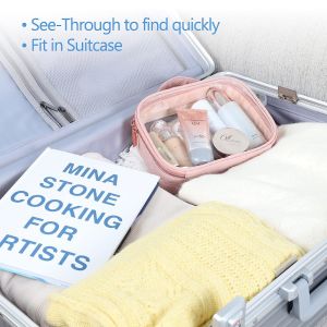 Buy cheap Clear Waterproof Shockproof Durable Toiletry Bag With Handle from wholesalers