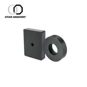 Buy cheap Electro Acoustic Y10 Grade SrO BaO Fe2O3 Ferrite Magnet from wholesalers
