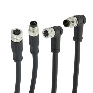 Buy cheap M8 Waterproof Circular Connector with -25℃~85℃ Temperature Range Straight/Right Angle Orientation and PVC/PUR Outer Sheath from wholesalers
