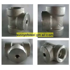 Buy cheap stainless ASTM A182 F304LN threaded tee from wholesalers