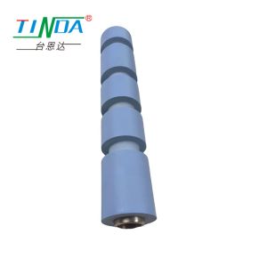 Buy cheap Customized High Pressure Cylindrical Industrial Rubber Roller with Grooved Design from wholesalers