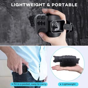 Lightweight Digital Night Vision Infrared Monocular For Hunting Observe