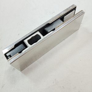 China 201SS Pivot Patch Fitting , Glass Shower Door Clamps 304SS 7.0mm core thickness on sale