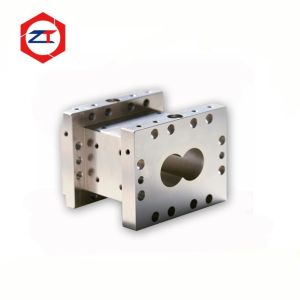 Buy cheap 50mm Mirror Surface Screw Barrel Compact Structure Of Feed Extruder Machine Spare Part，Material 38CrMoAl from wholesalers