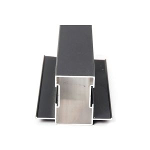 Buy cheap H Shape Anodized Bronze Black Sliding Window Aluminium Profile Customized from wholesalers