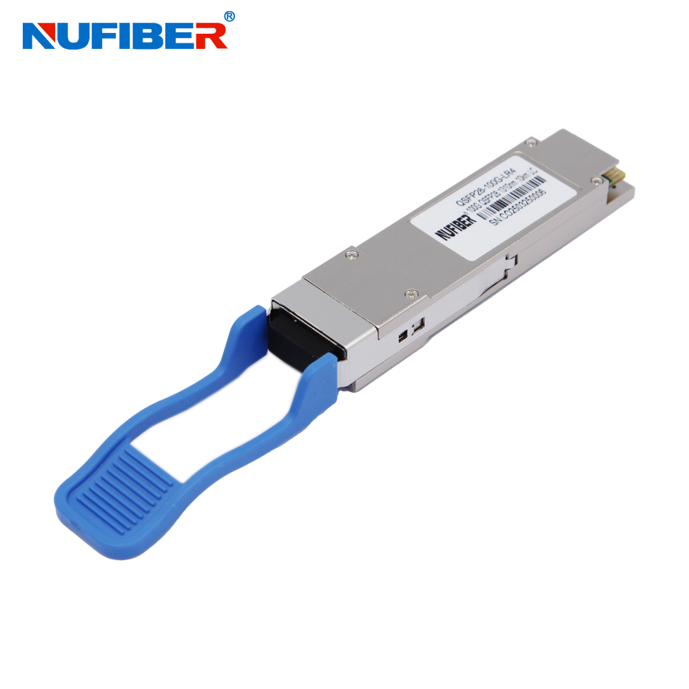 Buy cheap QSFP28-10G-LR4 QSFP28 Optical Transceiver Module 10km 1310nm SMF Duplex LC from wholesalers