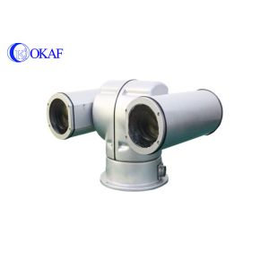 Buy cheap Thermal Imaging Long Range PTZ IP Camera Mountain Monitoring Day / Night Vision from wholesalers