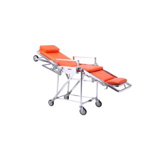 Buy cheap Bariatric Folding Ambulance Stretcher Aluminum Alloy Structure from wholesalers