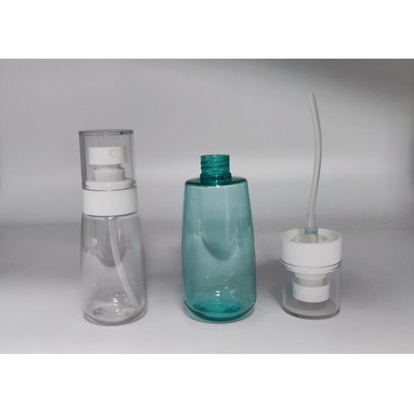 15ml 30ml 50ml Empty Round Plastic Bottle With Pump Sprayer Custom Color