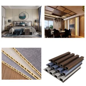 Buy cheap Indoor Exterior Decoration WPC Fluted Panel Making Machine WPC Wall Panel Extrusion Line Making Machine from wholesalers