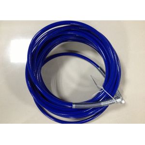 China Blue SAE 100R8 Thermoplastic Hydraulic Hose , Paint Spray Hose on sale