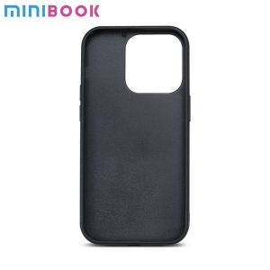 Custom Genuine Leather Card Holder Phone Case for iPhone 14 Waterproof 16.5*8.3