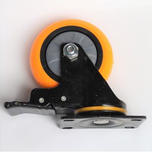 Buy cheap 130kg Maximum Load Directional Caster Wheel with Adjustable Height and Recessed Design from wholesalers