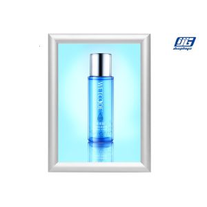 Buy cheap A2 Poster Holder / Rectangle Silver Snap Poster Frames With Epe Foam Corner Protector from wholesalers