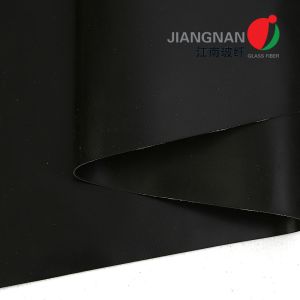 Buy cheap 1000mm Width Matte Surface Silicone Coated Fiberglass Fabric For Smoke Curtain Project from wholesalers