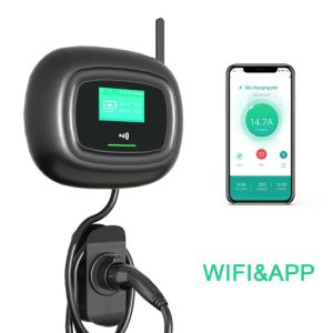 Buy cheap 7-22kw Ac Ev Charger Type 2 Or Type 1 Plug Wallbox Fast Electric Vehicle product