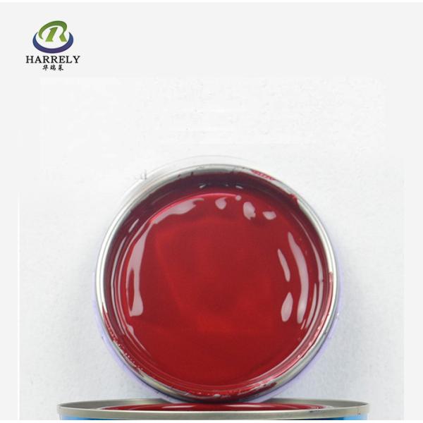 Buy cheap Transparent 1K Acrylic Car Paint Red Metallic Automotive Refinish OEM from wholesalers