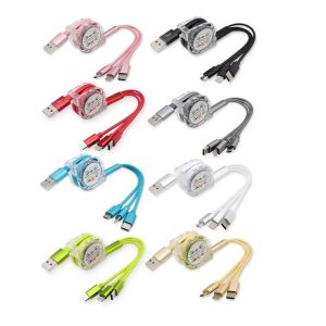 Buy cheap Universal Retractable Usb Charging Cable , Retractable Micro Usb Cable from wholesalers