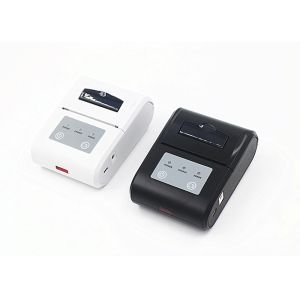 White and Black USB Portable Thermal Tablet Printer Easy Paper Loading