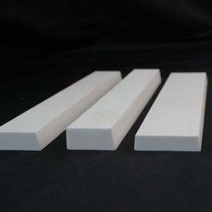 Buy cheap White Square Alumina Ceramic Tiles With Hardness 9 On Mohs Scale For Industrial Applications from wholesalers