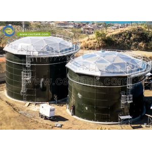 China Elevating Sludge Management: Center Enamel's Advanced Aluminum Dome Roof Solutions for Buffer Tanks on sale