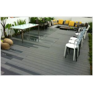 Buy cheap Durable Engineered grey composite decking For storage container product