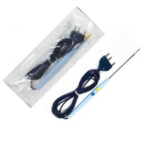 Buy cheap Retractable Disposable Electrosurgical Hand Control Pencil With Silver Blade Tip from wholesalers