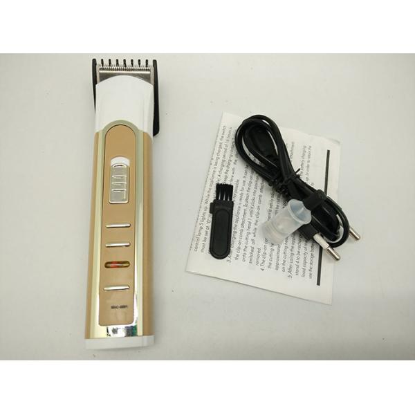 Quality NHC-6001 Champagne AA Battery Wireless Hair Clipper Hair Trimmer for sale