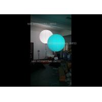 Buy cheap Custom Type Blow Up Led Balloon Light With 72 W / 96 W Color Changing RGB Lamp product