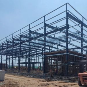 Buy cheap Customized Commercial Prefabricated Metal Buildings Light Steel Frame Construction from wholesalers