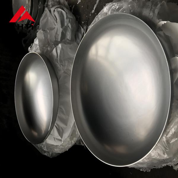 Quality Pressure Vessel GR12 Titanium Hemispherical Dish End OD 300mm for sale