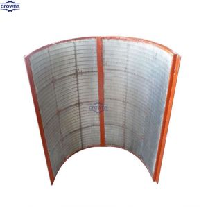 Buy cheap Johnson Wedge Wire Vee Screen DSM Parabolic Filter Screen Curve Welded Sieve Bend Screen from wholesalers