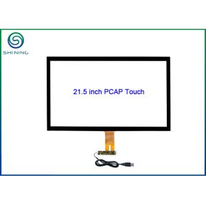 21.5 Inch PCAP Touch Glass Kit with USB Controller and USB Cable for Touch