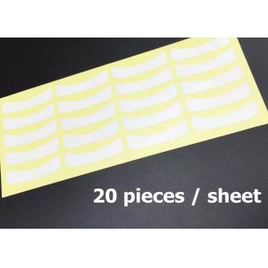 10 pcs/bag white Paper Eye Pad Sticker Patches Wrap Makeup Tools
