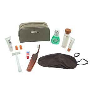 Buy cheap Advanced Flight Trip First Class Amenity Kits / Luxury Travel Kit With 8 Items from wholesalers