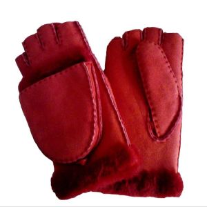 Buy cheap Touch screen multifunctional sheep skins mitten leather mittens with fingers from wholesalers