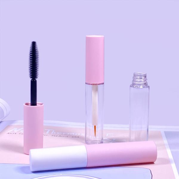 Quality 4ml Mini Plastic Round Eyeliner Liquid Tube Eye Black Spot Packaging for sale