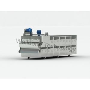 Buy cheap Hot Air Continuous Mesh Belt Dryer Coal Furnace Heating Source from wholesalers