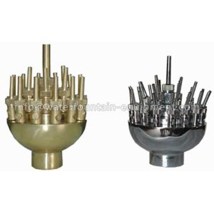 Buy cheap Adjustable Three Layer Water Fountain Nozzles Scattering Spray Fireworks Shape from wholesalers