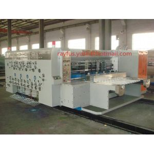 Buy cheap Automatic Flexo Printer Slotter Die-Cutter Vibrator Stacker Machine, 1~6 color printing from wholesalers