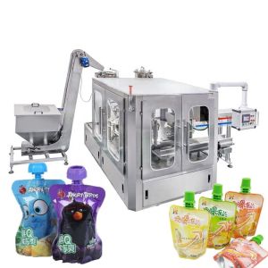 Buy cheap Multifunction Spout Bag Filling Capping Machine Puree Baby Food Spout Pouch Filling And Capping Machine from wholesalers