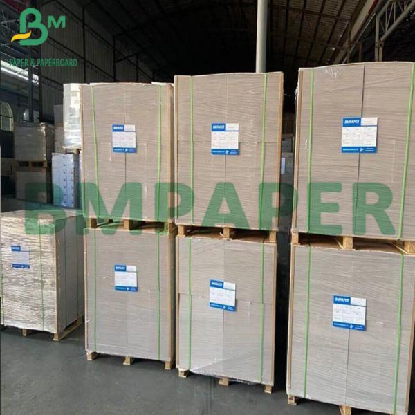 Quality 1.2mm One Side Coated Grey Duplex Board Paper For Packaging for sale