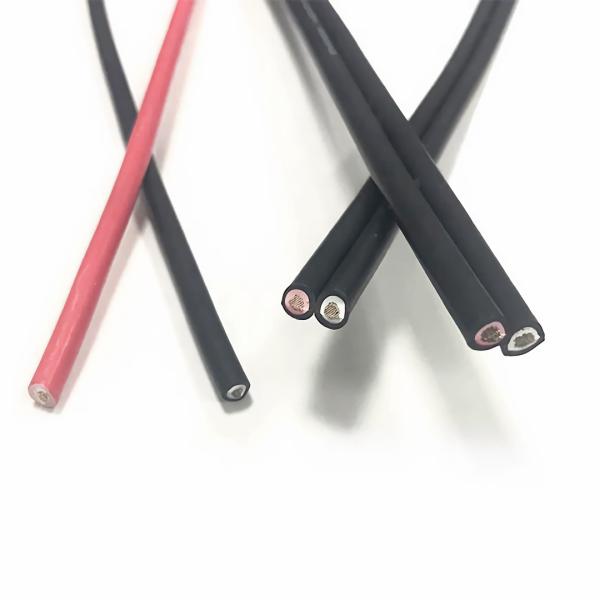 Quality TUV CE Approved 6mm DC1000V 1500V PV Cable Copper Tin Plated Flame Test Hjt Pv Module Electric Mpv for sale
