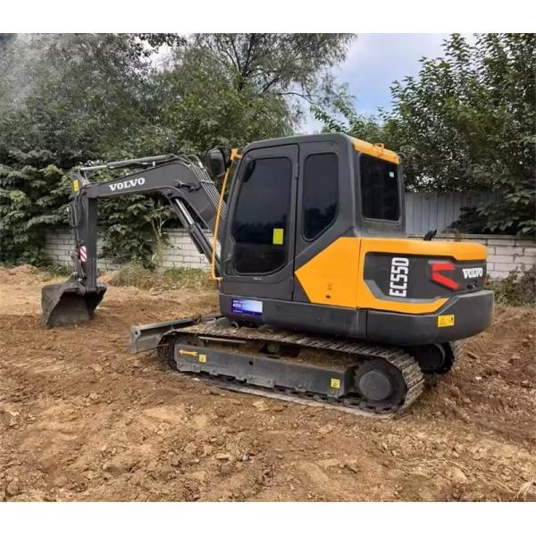 Buy cheap used Volvo EC55D Excavator Mini Bulldozer 5 Ton Hydraulic Excavator on Sale from wholesalers