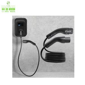 Buy cheap Type 1 Type 2 16A 32A AC Portable EV Charger with CCS2 Connector and Surge Protection CTS from wholesalers