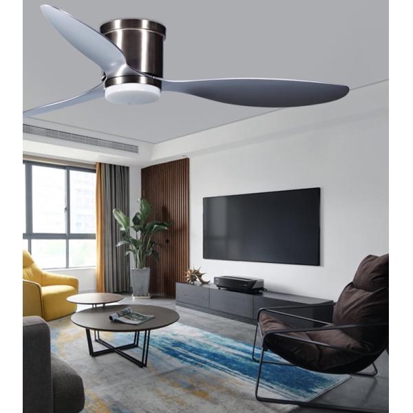 ABS Blades 52Inch Quiet Ceiling Fan For Bedroom Remote Control