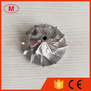 Buy cheap CT10 40.60/64.00mm Upgrade 17201-0L020 6+6 blades turbo milling/aluminum 2618/billet compressor wheel from wholesalers